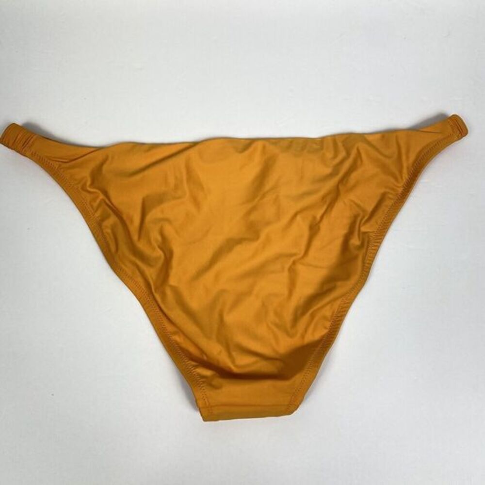J. CREW bikini bottom XL Scrunchie strap full coverage Brilliant Orange NWT - Picture 7 of 7